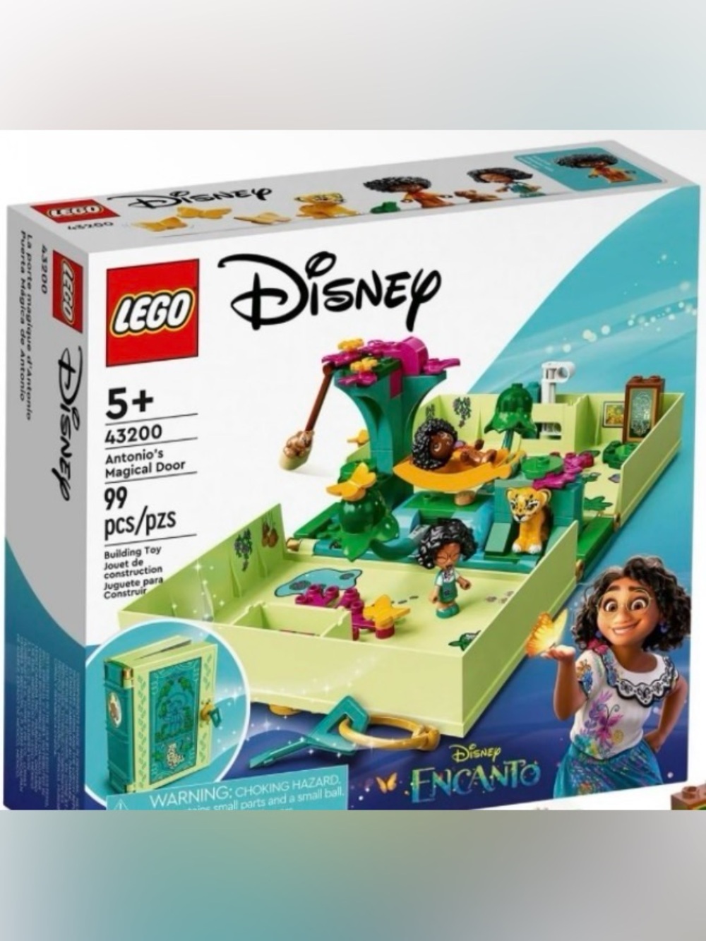 Disney LEGO Encanto Playset with Green, Yellow, Pink and Blue Elements